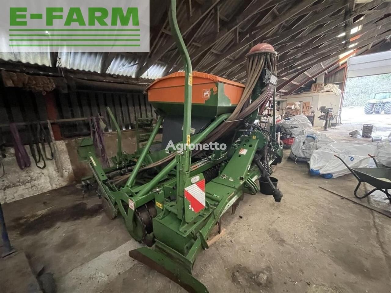 4m fint rotorharvesæt incl. frontpakker combine seed drill