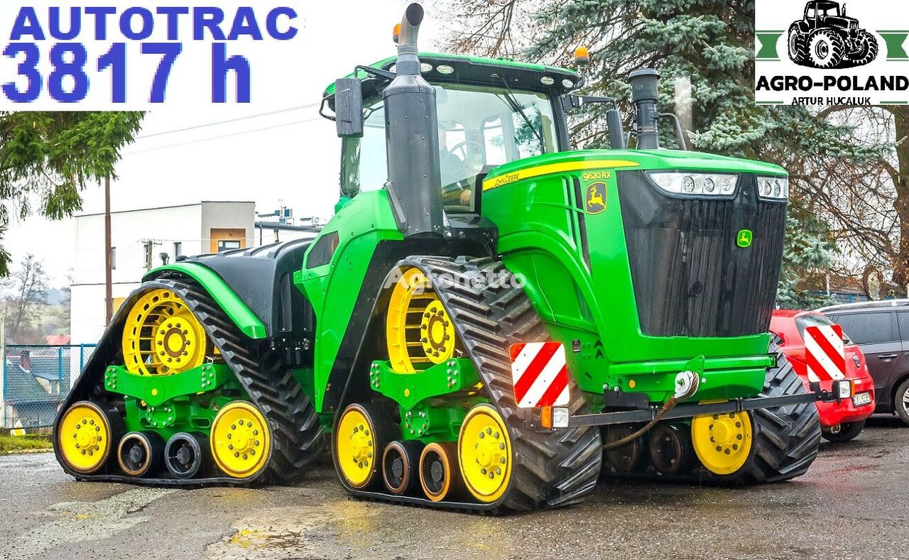 John Deere 9620 RX - POWERSHIFT - 3817 h - 2019ROK - NOWE GĄSIENICE - AUTOT crawler tractor