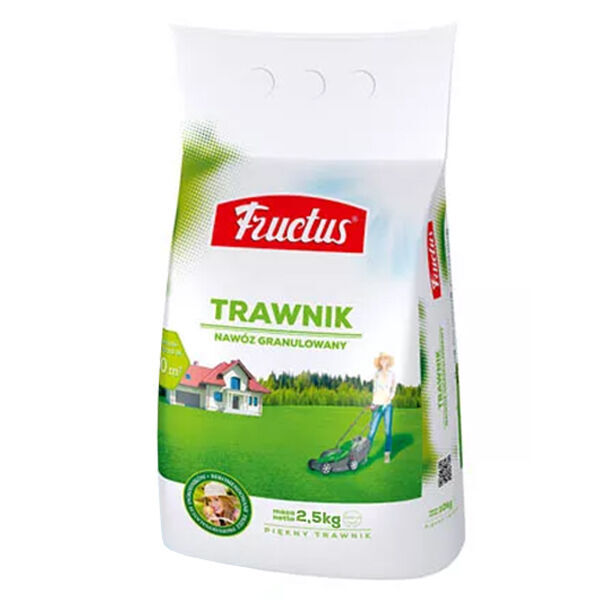 new Fructus Trawnik 2,5KG complex fertilizer