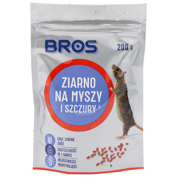 Bros Seed for Mice and Rats - Poison 200g