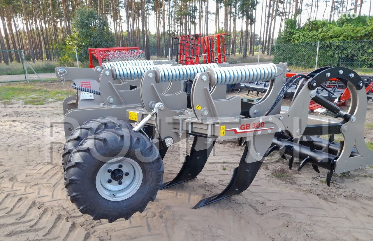 new Rol/Ex Subsoiler with NON STOP spring protection, 3 meters wide, 6 tine cultivator