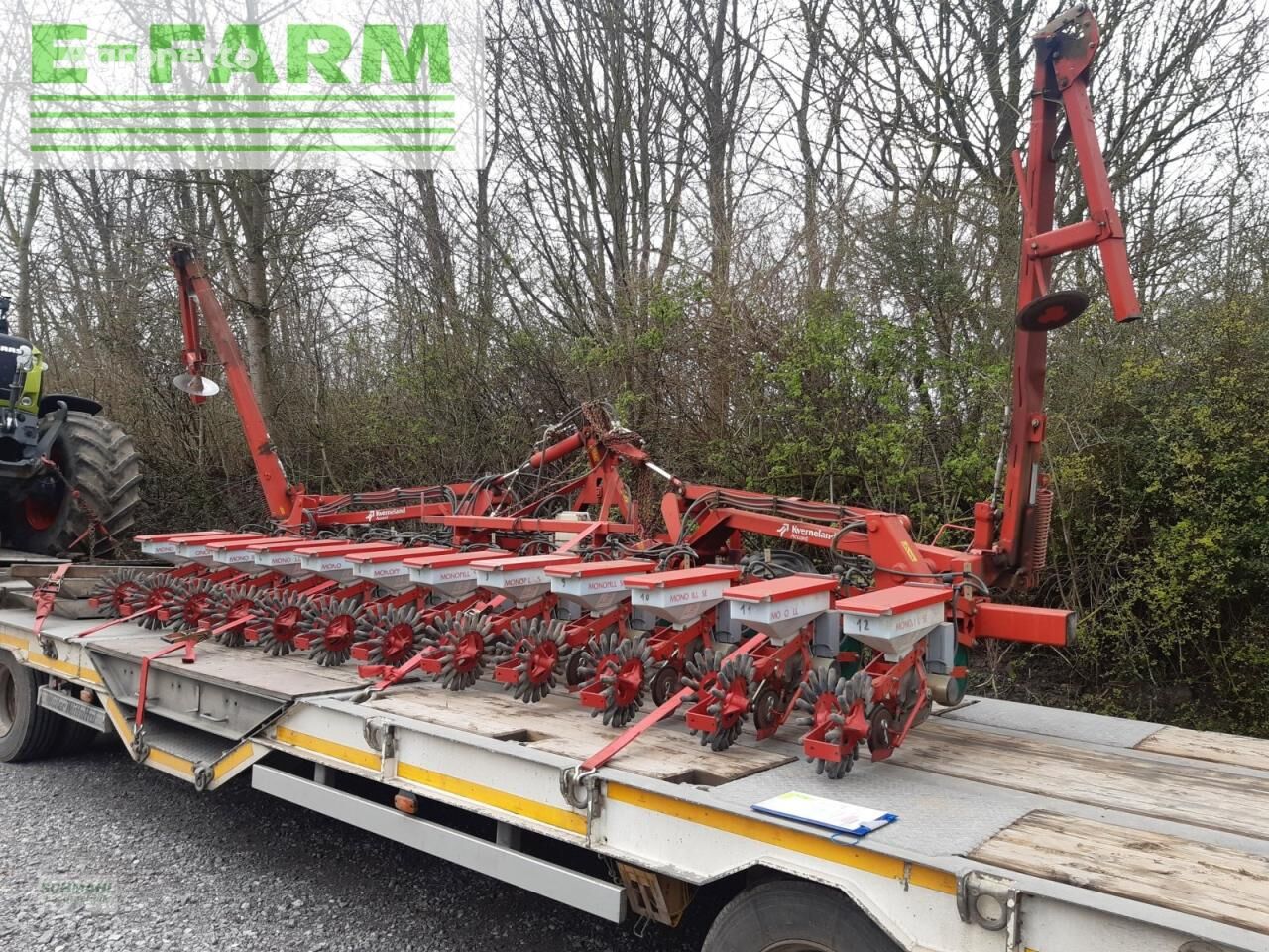 Kverneland accord d as electric precision seed drill