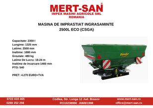 new Donder CSGA 2500L ECO-PRO PURTAT SI TRACTAT mounted fertilizer spreader
