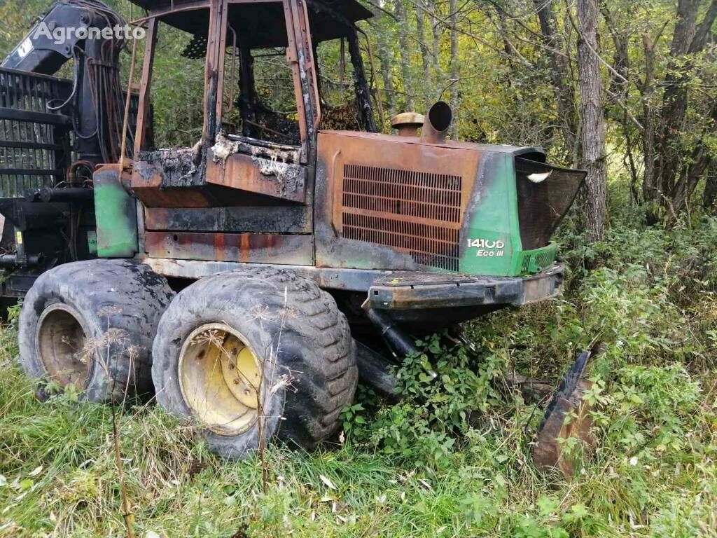John Deere 1410 D breaking for parts forwarder for parts
