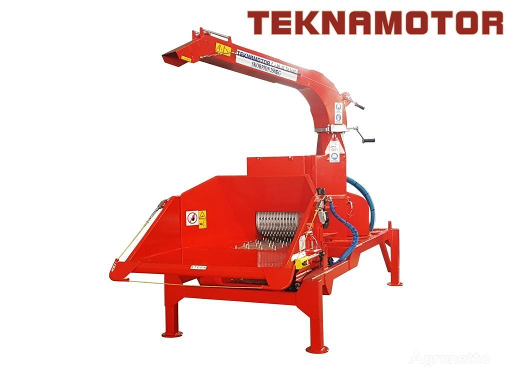 new Teknamotor Skorpion 250 EG wood chipper