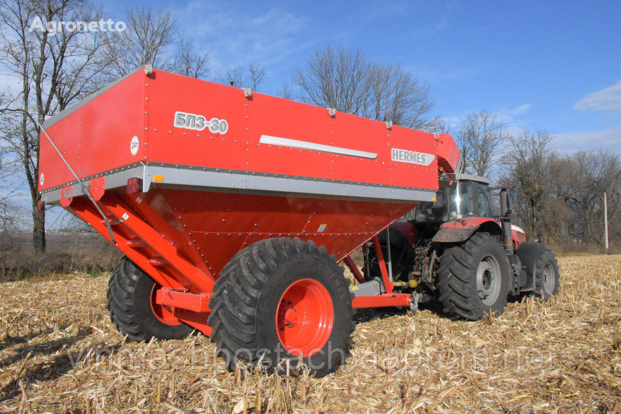 new Bunker-peregruzchik zerna HERMES BPZ-30  grain cart