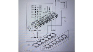 cylinder head for John Deere 8345R 7230R 7250R wheel tractor