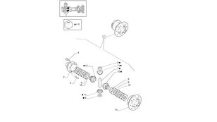 differential for New Holland T6010  wheel tractor