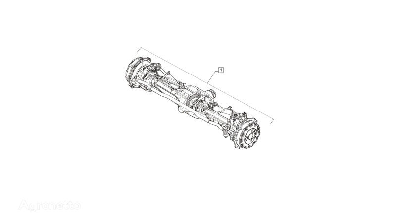 84180939 front axle for New Holland T6010  wheel tractor