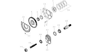 Pokrywa 448082A1 gearbox housing for New Holland  T6090 T6070  wheel tractor