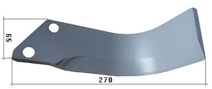 HARDOX500 knife for SB Grävtillbehör rotavator