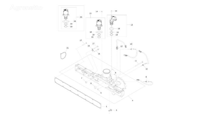 RE527369 ( sensor for John Deere 9470RX crawler tractor