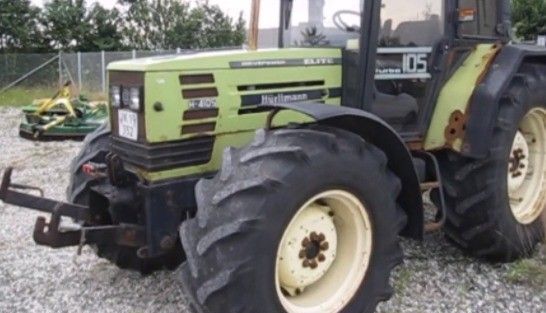 HUERLIMANN Elite 4105 [CZĘŚCI MECHANICZNE] - Zwolnica - Zwrotnic swing motor for wheel tractor