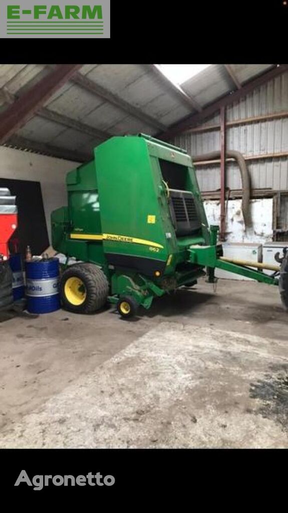 862 hi flow square baler