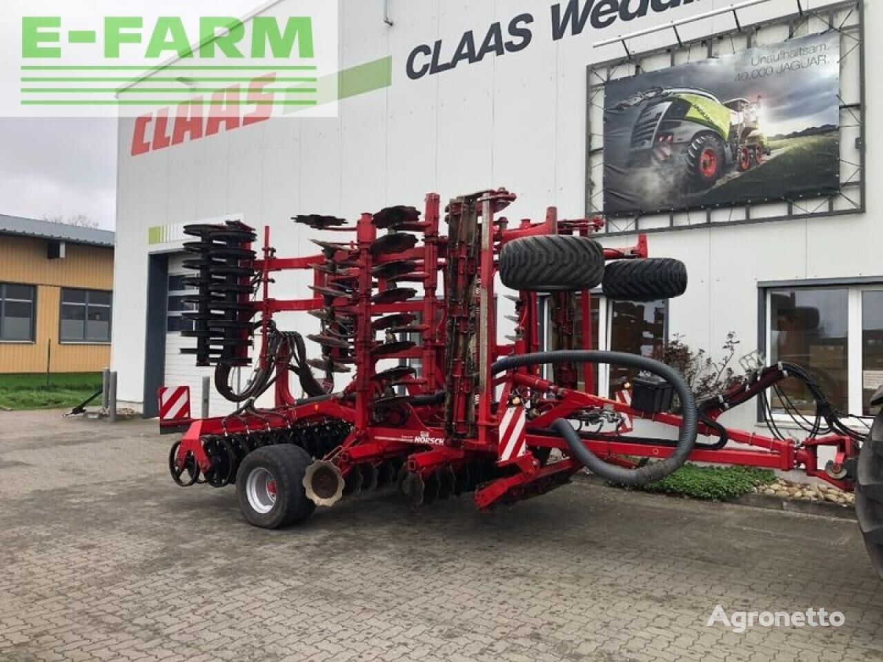 Horsch joker 6 rt mit messerwalze und säkit disk harrow