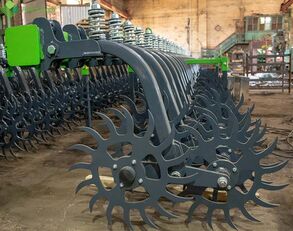 new Harrow rotary Green Star 6.8 m with solid tools, solid frame power harrow