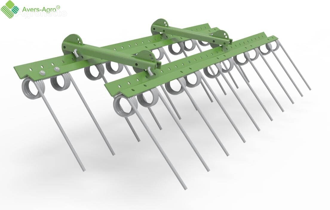 new Comb 2 rows width 1 meter buy in Ukraine from the manufacturer spring tine harrow