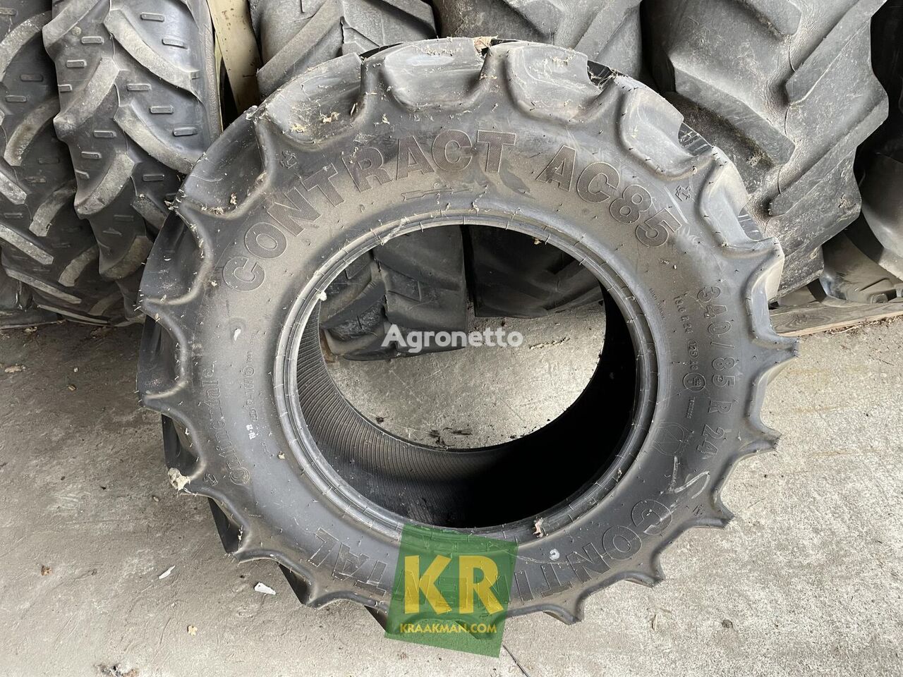 new Continental AC85 tractor tire