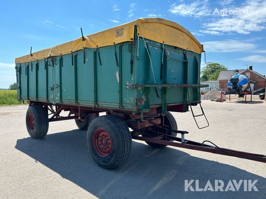 Traktorvagn Håkantorp med 3 vägstipp tractor trailer