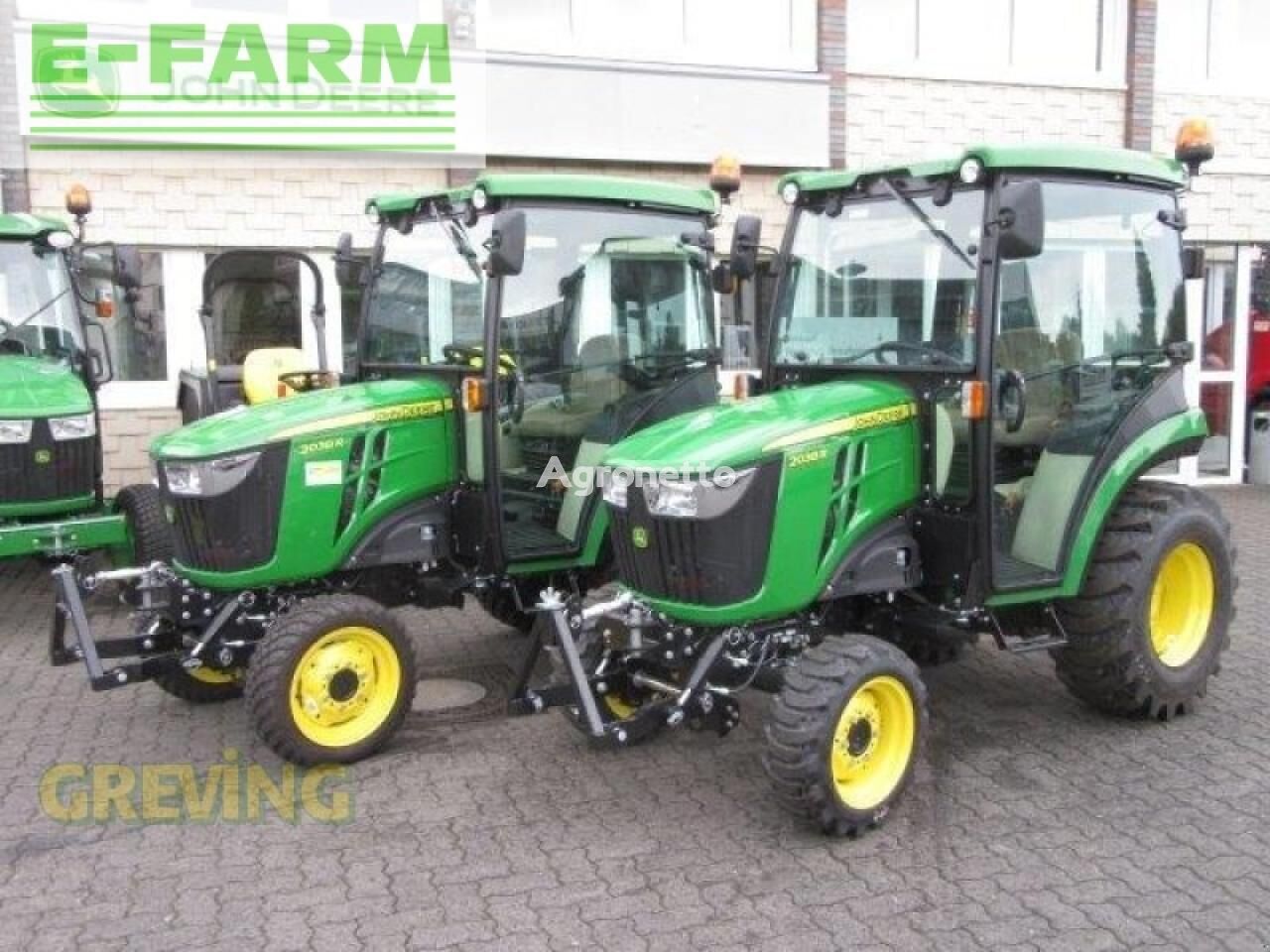 2038r kab wheel tractor