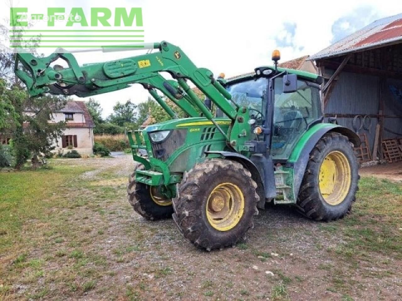 6105r wheel tractor