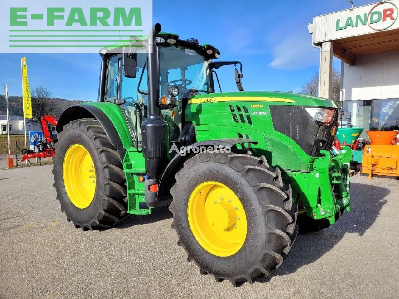 6155 m wheel tractor