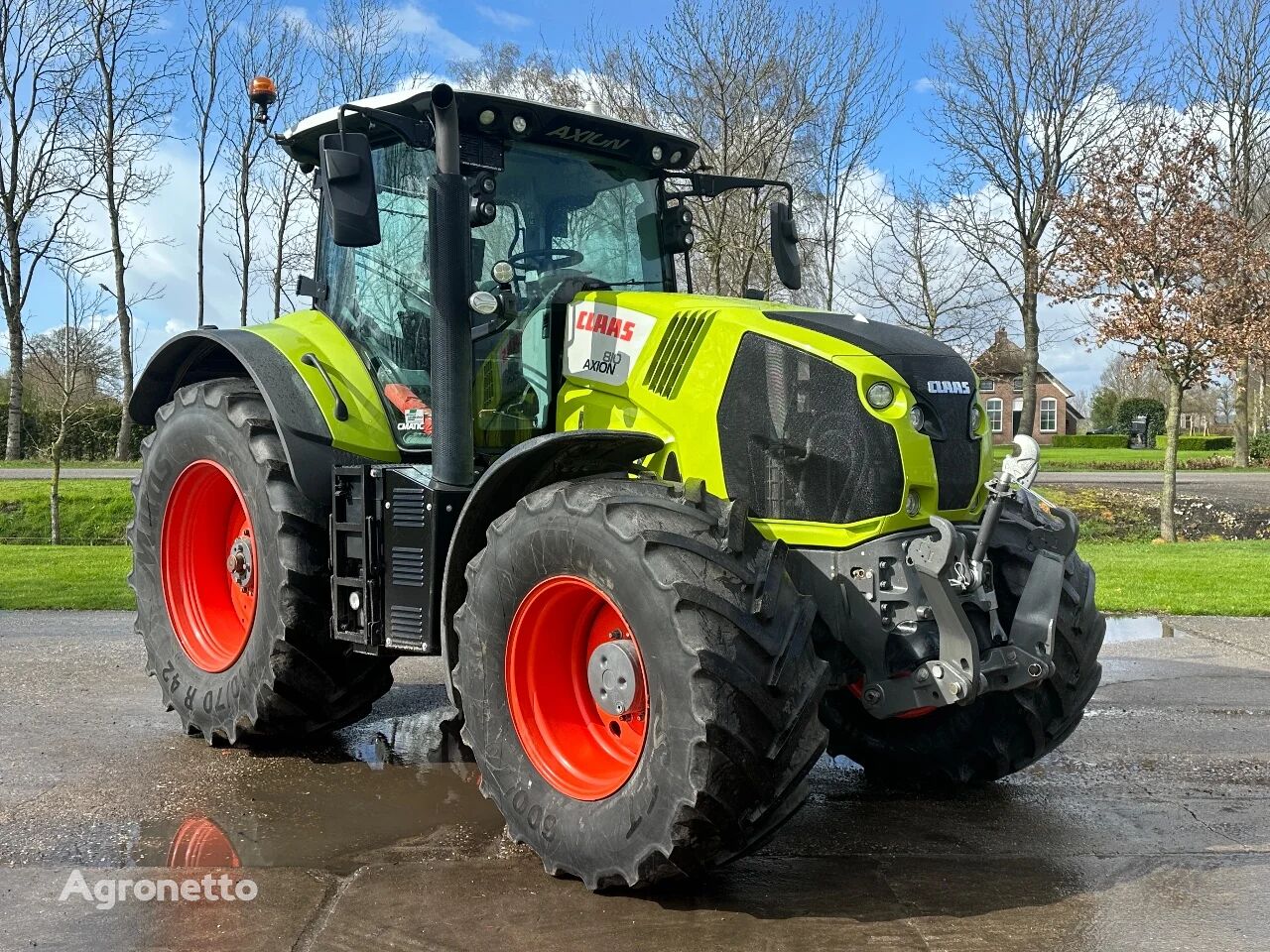 Claas Axion 810 Cmatic Cebis gps automaat wheel tractor
