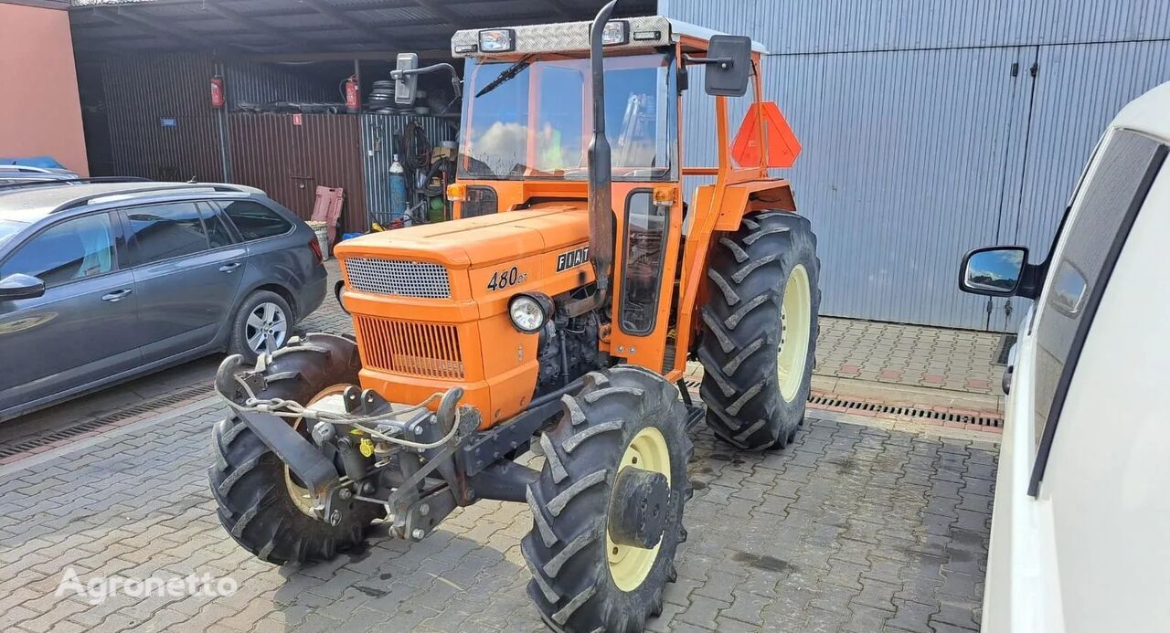 FIAT DT 480 Ciągnik rolniczy *4x4* Przedni TUZ + Pług do odśnieżania  wheel tractor