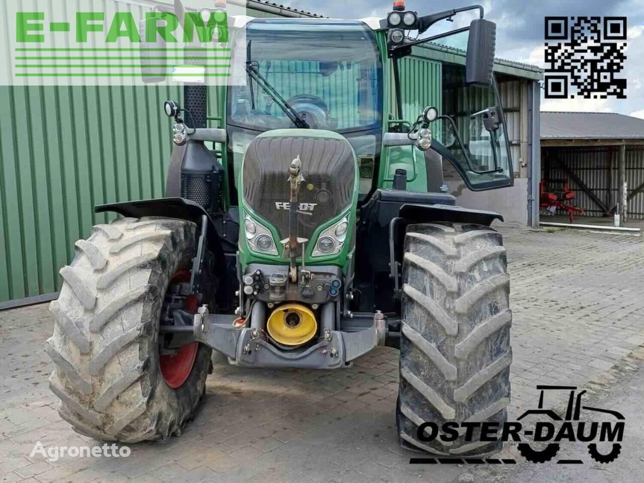 Fendt 722 vario profi wheel tractor