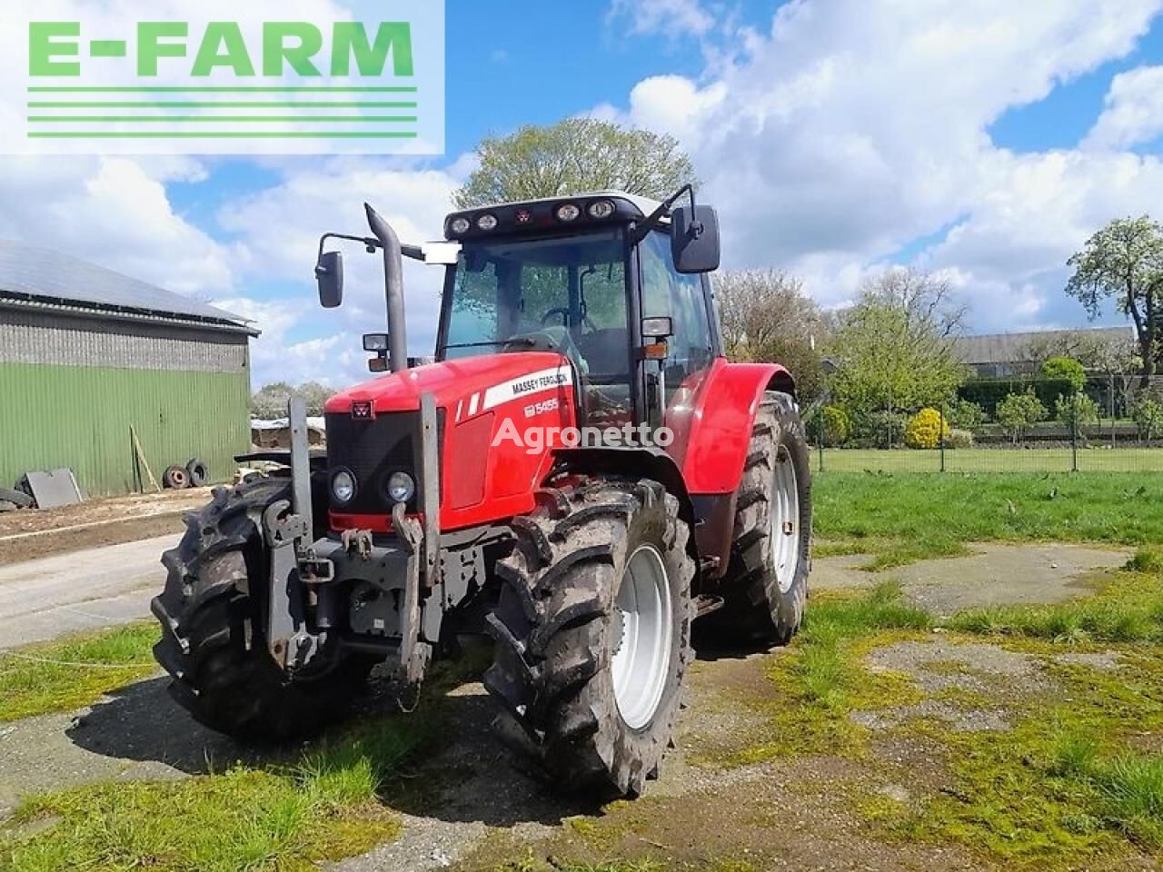 Massey Ferguson 5455 dyna-4 wheel tractor