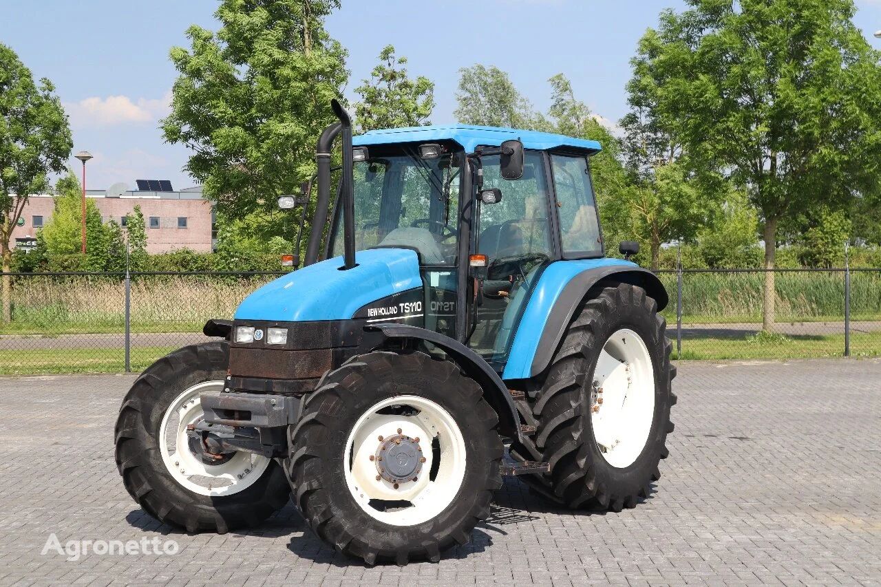 New Holland TS110 | 40 KM\H | MANUAL | 4X HYDRAULIC wheel tractor