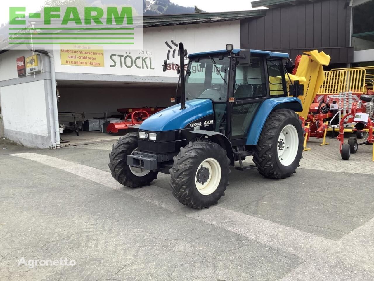 New Holland l 65 dt / 4835 de luxe wheel tractor