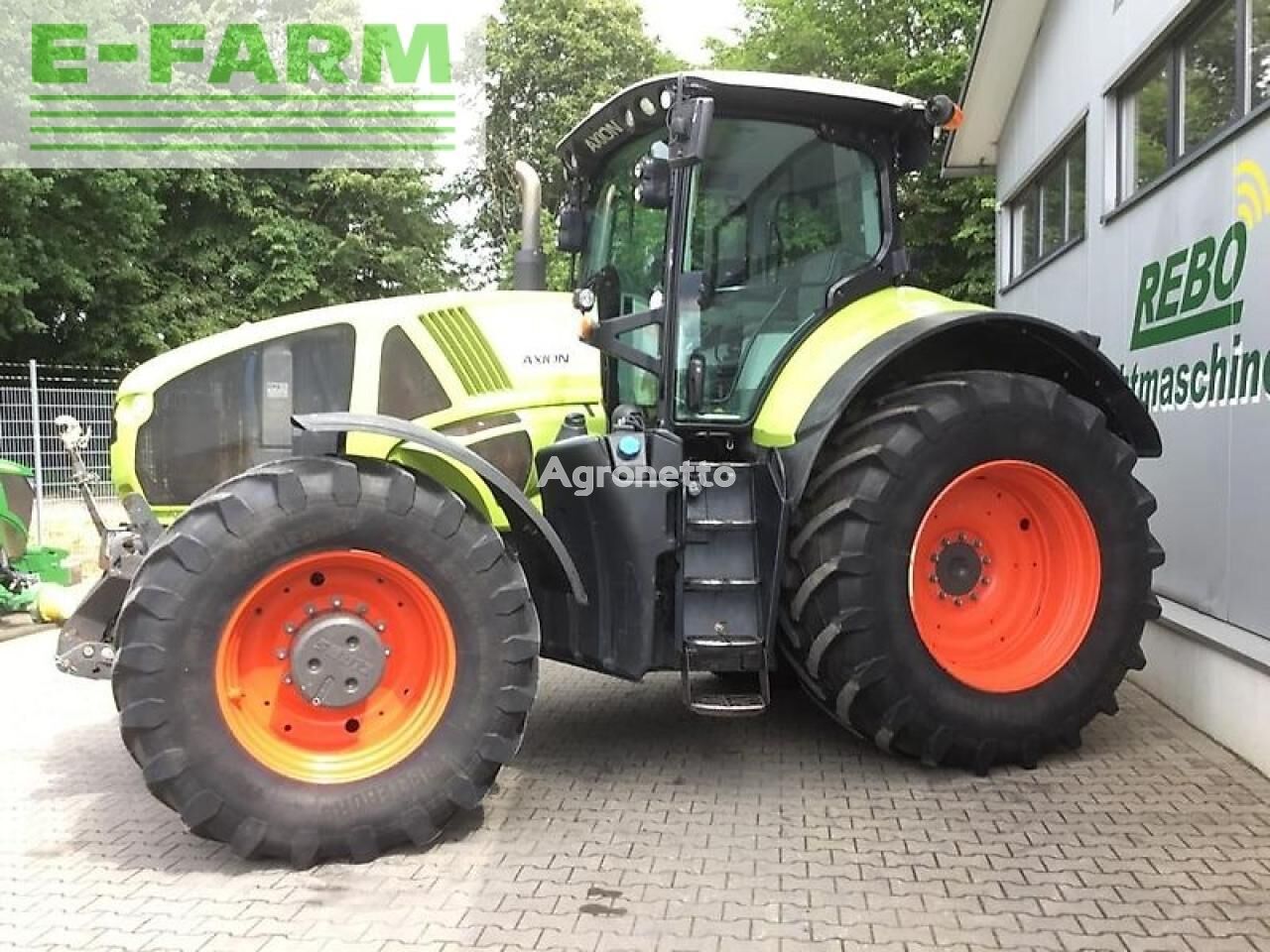 axion 920 cmatic wheel tractor